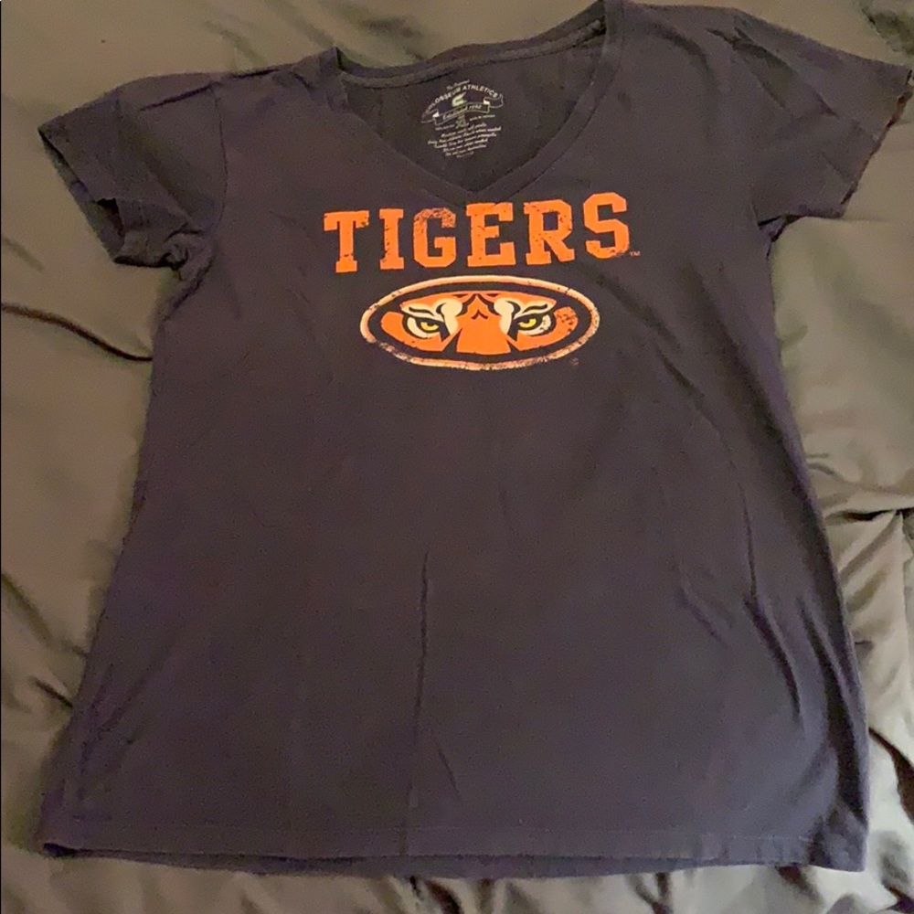 Women’s Auburn Tigers Navy T Shirt ~ size XL